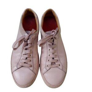 Koio Collective Womens Vera Pelle Leather Sneakers Pink Size 39 Made in Italy